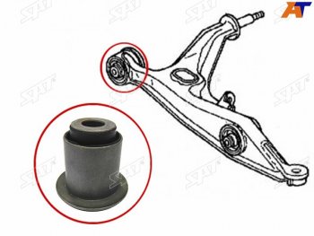 Сайлентблок переднего нижнего рычага FR SAT  Honda Civic (EJ,EK,EM,  ES,  FD,  FK,FN), CR-V (RD1,RD2,RD3,  RD4,RD5,RD6,RD7,RD9 ,  RE1,RE2,RE3,RE4,RE5,RE7,  RM1,RM3,RM4), Domani (MB), Orthia