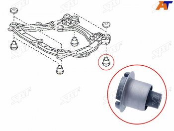 869 р. Сайлентблок подрамника задний TOYOTA CAMRY 06-15LEXUS ES240350 06- LH (ST-52217-33020). Увеличить фотографию 1