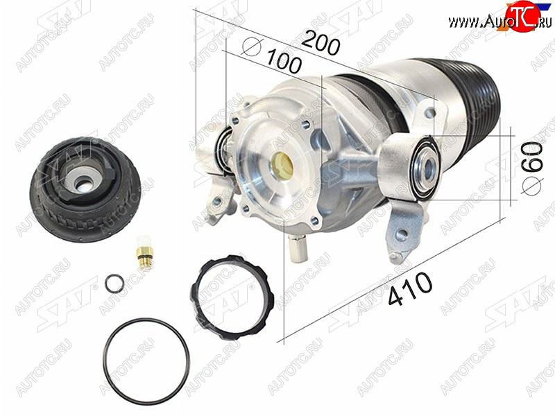 23 999 р. Пневмобаллон задний AUDI Q7 (4L)  VW TOUAREG (7P) 05.11- LH (ST-7P6616019H)