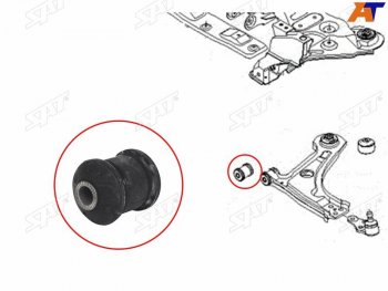279 р. Сайлентблок переднего рычага передний CHEVROLET LACETTI/OPTRA (J200) 03-08 SAT ST-96378346, st96378346 (ST-96378346). Увеличить фотографию 1