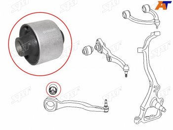 539 р. Сайлентблок переднего нижнего продольного рычага (до 2011) MERCEDES-BENZ W221 05-13C216 06- (ST-A2213330814). Увеличить фотографию 1