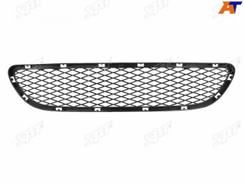 789 р. Центральная решетка переднего бампера SAT  BMW 3 серия  E90 (2008-2012) седан рестайлинг. Увеличить фотографию 1