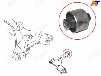 559 р. Сайлентблок переднего нижнего рычага задний (вертик) FORD ESCAPEMAVERICKMAZDA TRIBUTE 00-07 (ST-EC01-34-300J-BB). Увеличить фотографию 2