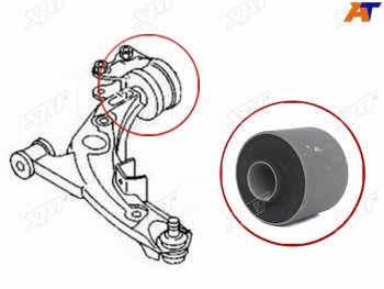 1 199 р. Сайлентблок задний переднего рычага (без кронштейна) MAZDA CX-7 06-12CX-9-0713MPV 06- (ST-EG21-34-350-BR). Увеличить фотографию 1
