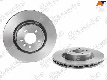 10 999 р. Передний тормозной диск BREMBO  Land Rover Defender 110  1 L316 - Range Rover Sport  1 L320. Увеличить фотографию 1