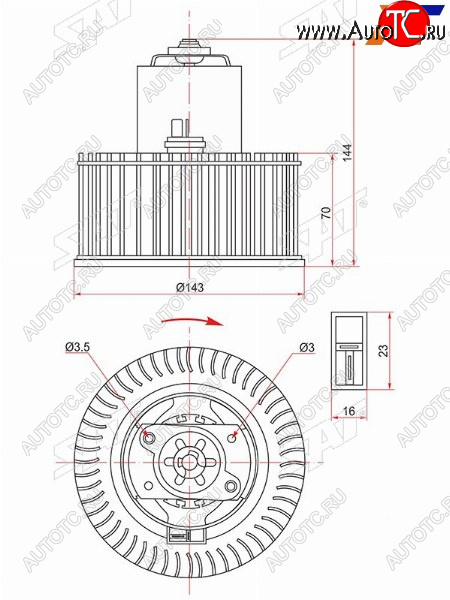 3 299 р. Мотор отопителя салона Nissan Almera 00-06  Primera 01-08  Bluebird Sylphy 00-05 (ST-27226-8M200)