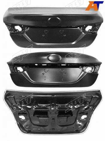 11 549 р. Крышка багажника SAT  Toyota Camry  XV70 (2017-2024). Увеличить фотографию 2