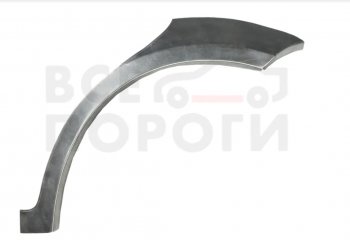 1 949 р. Левая задняя ремонтная арка (внешняя) Vseporogi Chery QQ6 (2006-2010) (холоднокатаная сталь 0.8 мм). Увеличить фотографию 1