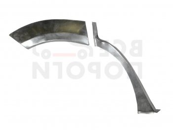 3 899 р. Правая задняя ремонтная арка (внешняя) Vseporogi  Dodge Caliber (2006-2012) (Холоднокатаная сталь 0,8мм). Увеличить фотографию 1