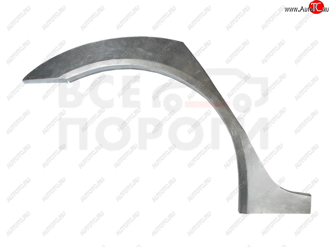 1 949 р. Правая задняя ремонтная арка (внешняя) Vseporogi Honda Accord 8 седан CU дорестайлинг (2008-2011) (Холоднокатаная сталь 0,8мм)