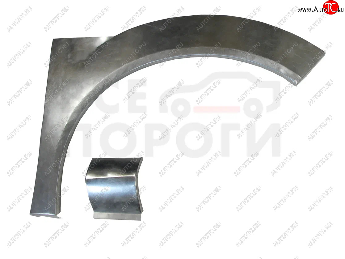 1 949 р. Правая передняя ремонтная арка (внешняя) Vseporogi Honda Accord 8 седан CU дорестайлинг (2008-2011) (Холоднокатаная сталь 0,8мм)