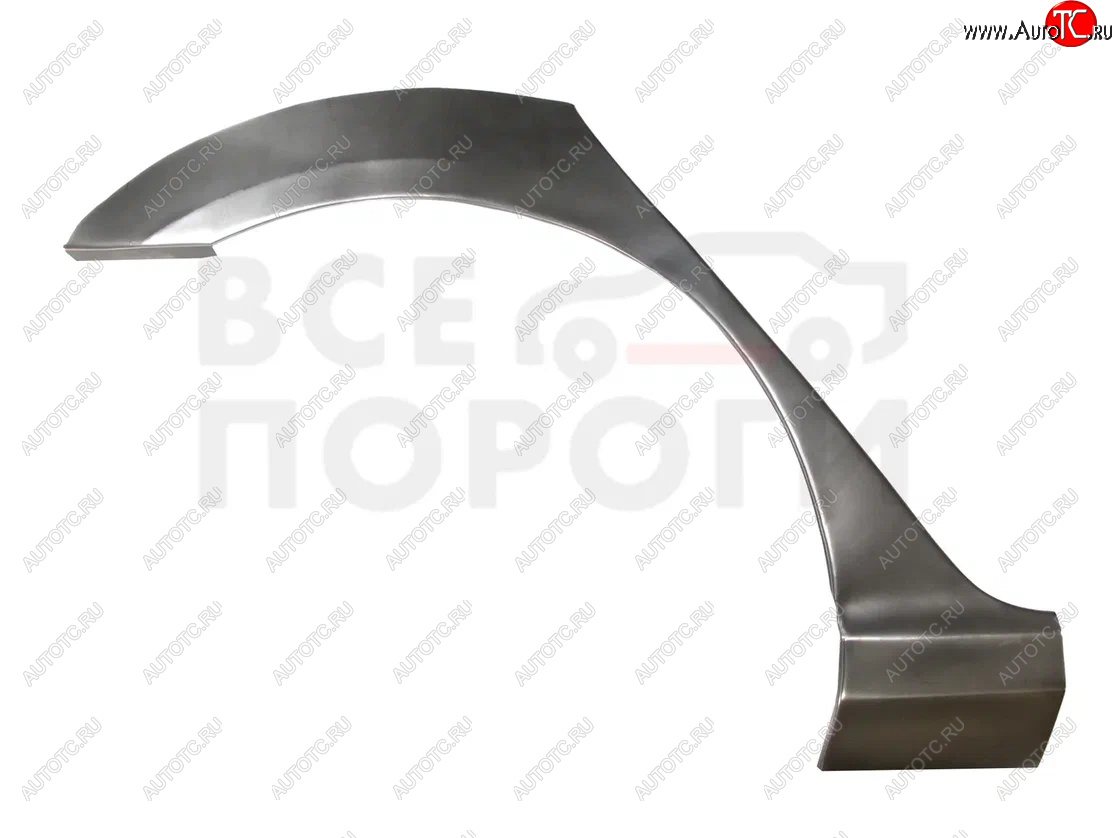 3 899 р. Правая задняя ремонтная арка (внешняя) Vseporogi  Hyundai Elantra  HD (2006-2011) (Холоднокатаная сталь 0,8мм)