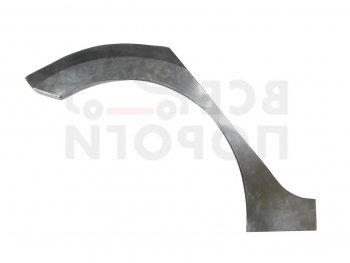 1 949 р. Правая задняя ремонтная арка (внешняя) Vseporogi  Hyundai I30  2 GD (2011-2017) (Холоднокатаная сталь 0,8мм). Увеличить фотографию 1