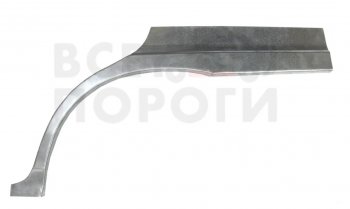 5 249 р. Левая задняя ремонтная арка (внешняя) Vseporogi  KIA Carens  FC, RS (2002-2006) (Оцинкованная сталь 0,8 мм.). Увеличить фотографию 1