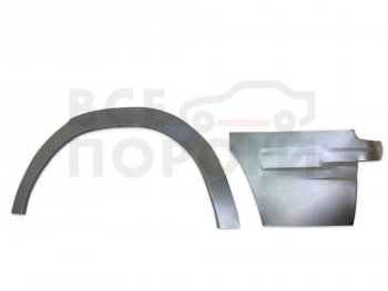 1 949 р. Левая задняя ремонтная арка (внешняя) Vseporogi  Lincoln Navigator  1 (1998-2002) (Холоднокатаная сталь 0,8мм). Увеличить фотографию 1