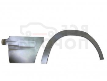 1 949 р. Правая задняя ремонтная арка (внешняя) Vseporogi Lincoln Navigator 1 (1998-2002) (Холоднокатаная сталь 0,8мм). Увеличить фотографию 1