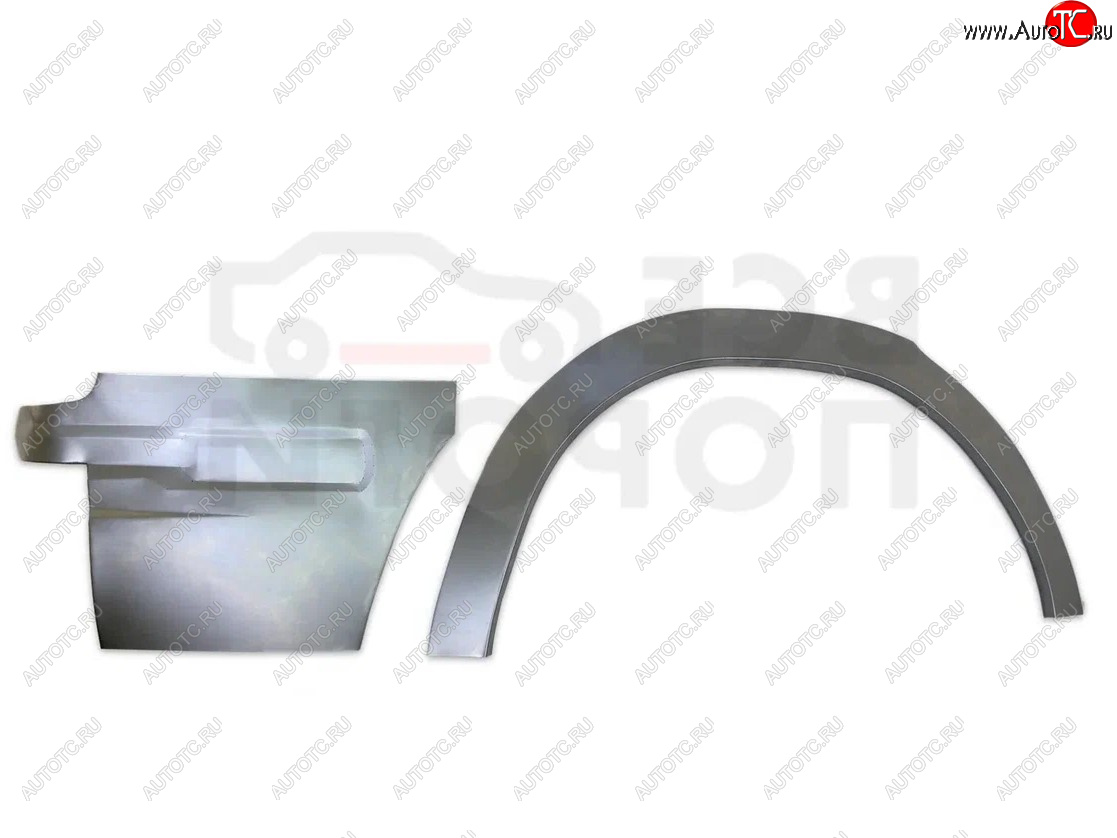 3 899 р. Правая задняя ремонтная арка (внешняя) Vseporogi  Lincoln Navigator  1 (1998-2002) (Холоднокатаная сталь 0,8мм)