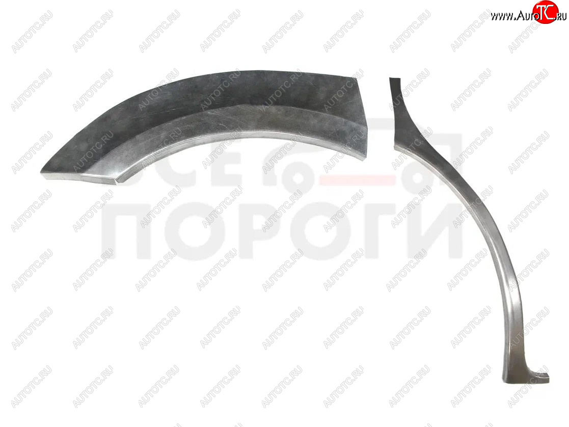 4 199 р. Правая задняя ремонтная арка (внешняя) Vseporogi  Mazda MPV  LY (2006-2016) (Оцинкованная сталь 0,8 мм.)