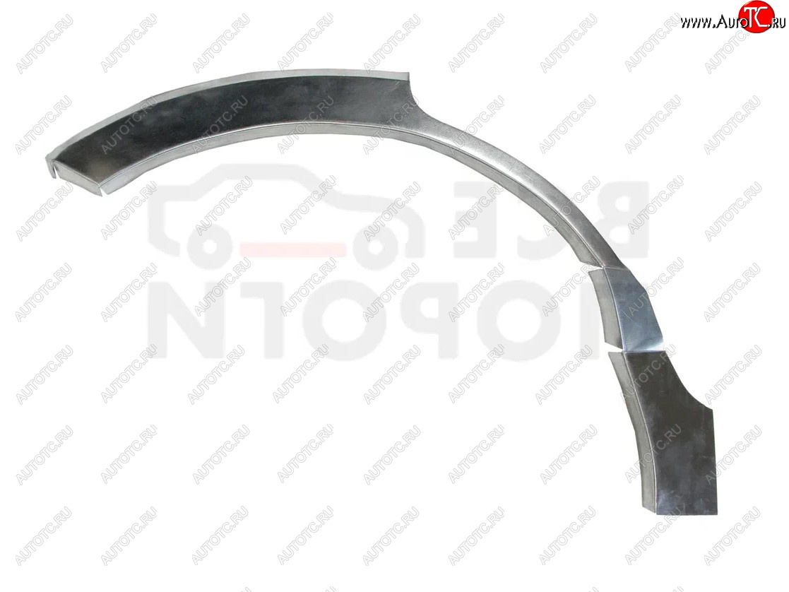 1 949 р. Правая задняя ремонтная арка (внешняя) Vseporogi Mazda Tribute  рестайлинг (2008-2011) (Холоднокатаная сталь 0,8мм)