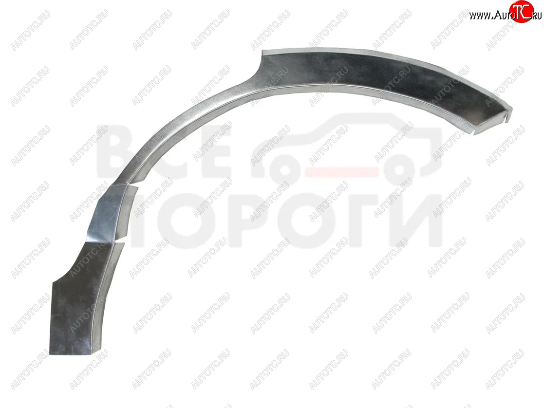 1 949 р. Левая задняя ремонтная арка (внешняя) Vseporogi  Mazda Tribute (2008-2011) (Холоднокатаная сталь 0,8мм)