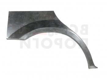 1 949 р. Правая задняя ремонтная арка (внешняя) Vseporogi  Mazda 6  GG (2002-2008) (Холоднокатаная сталь 0,8мм). Увеличить фотографию 1