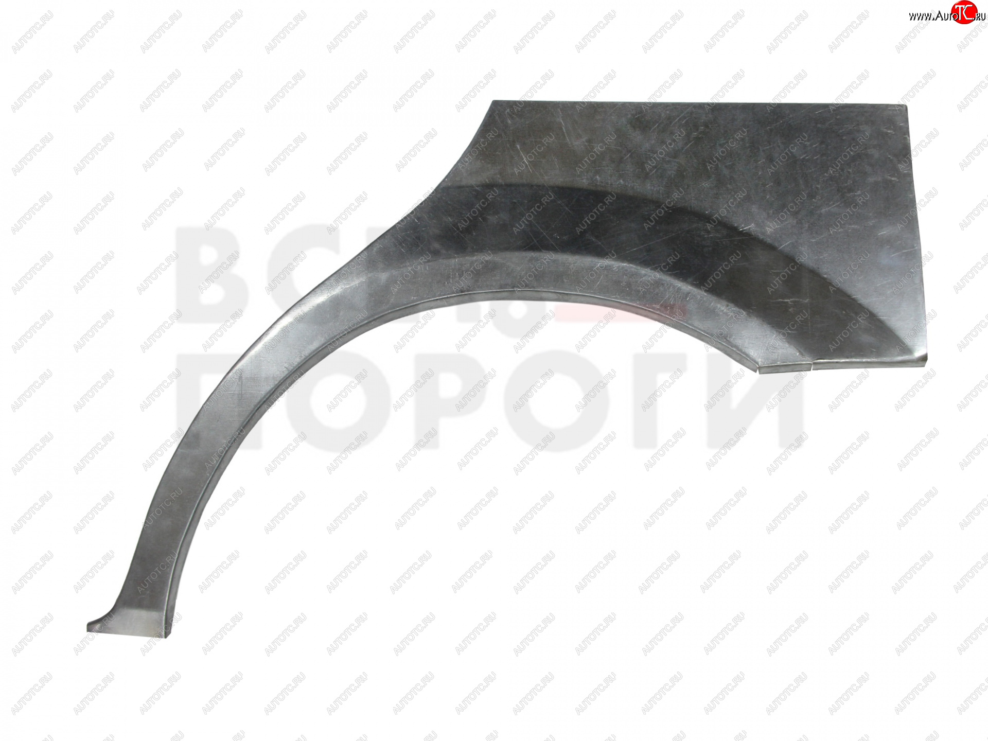 2 099 р. Левая задняя ремонтная арка (внешняя) Vseporogi  Mazda 6 ( GG,  GG, GY) (2002-2008) (Оцинкованная сталь 0,8 мм.)