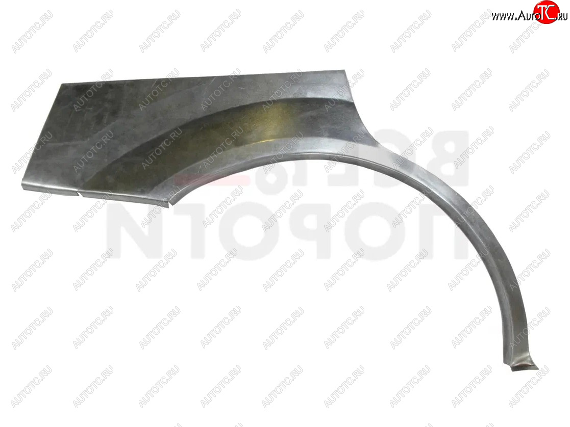 2 099 р. Правая задняя ремонтная арка (внешняя) Vseporogi  Mazda Premacy (1999-2004) (Оцинкованная сталь 0,8 мм.)