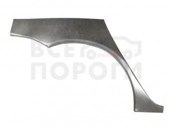 1 949 р. Правая задняя ремонтная арка (внешняя) Vseporogi  Mitsubishi Lancer  9 (2003-2009) (Холоднокатаная сталь 0,8мм). Увеличить фотографию 1