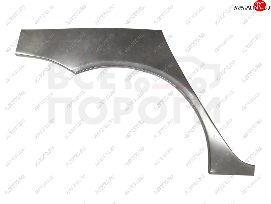 3 899 р. Правая задняя ремонтная арка (внешняя) Vseporogi  Mitsubishi Lancer  9 (2003-2009) (Холоднокатаная сталь 0,8мм)