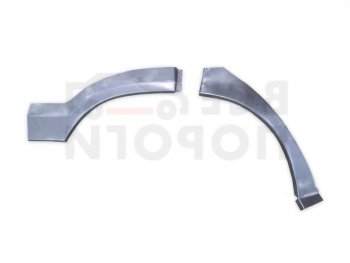 1 949 р. Правая задняя ремонтная арка (внешняя) Vseporogi Opel Zafira A (1999-2006) (Холоднокатаная сталь 0,8мм). Увеличить фотографию 1