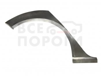 4 199 р. Правая задняя ремонтная арка (внешняя) Vseporogi  Skoda Fabia  Mk1 (2000-2008) (Оцинкованная сталь 0,8 мм.). Увеличить фотографию 1