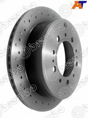 26 999 р. Диск тормозной задний Ø290 BREMBO  Lexus LX500d  J310 (2021-2022), Lexus LX570  J200 (2007-2022), Lexus LX600  J310 (2021-2022), Toyota Land Cruiser  200 (2007-2021), Toyota Sequoia (2007-2017). Увеличить фотографию 2