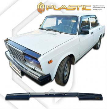 1 759 р. Дефлектор капота CA-Plastic Лада 2107 (1982-2012) (classic черный, без надписи). Увеличить фотографию 1
