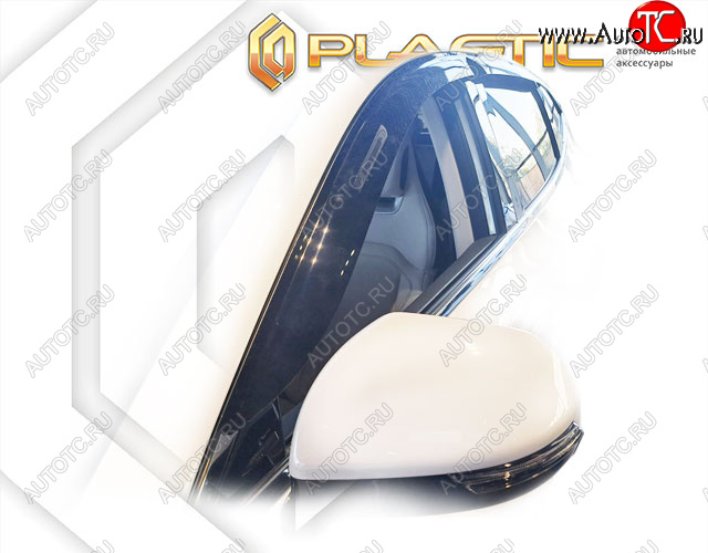 2 079 р. Дефлектора окон CA-Plastic  Jetour Dashing (2022-2024) (classic полупрозрачный)