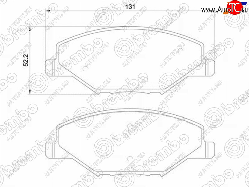 3 889 р. Колодки тормозные FR SAT  Volkswagen Polo 5 седан рестайлинг (2015-2020)