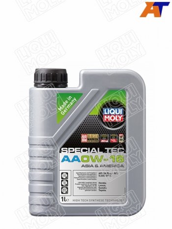 1 459 р. Масло моторное LIQUI MOLY Special Tec AA 0W-16 SPGF-6B 1л (21326). Увеличить фотографию 1