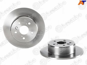 3 989 р.  Диск тормозной задний Ø290 BREMBO  Toyota Camry ( XV30,  XV40,  XV50) - Harrier  XU10. Увеличить фотографию 1