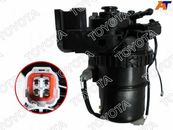 11 249 р. Корпус топливного фильтра TOYOTA FORTUNER/HILUX 15- 1-2 GD TOYOTA 23300-0L091, 233000l091 (23300-0L091). Увеличить фотографию 1