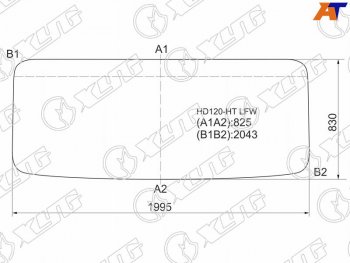 8 999 р. Стекло лобовое Hyundai HD120 97-18  HD170 97-18  HD250 97-18  HD270 97-18 (HD120-HT LFW). Увеличить фотографию 1