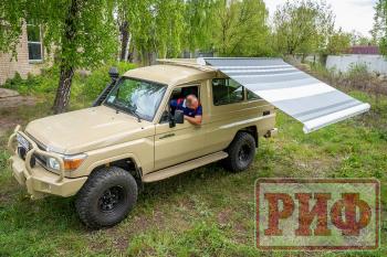 72 999 р. Маркиза автомобильная РИФ 2,5х2,0 м кассетная с электроприводом, корпус белый (rif5833-2520m). Увеличить фотографию 22