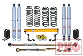 111 999 р. Лифт-комплект РИФ газовый для Toyota Land Cruiser 80105 лифт 50 мм жесткий (постоянная нагрузка) (rif-tlc80-d-g). Увеличить фотографию 1