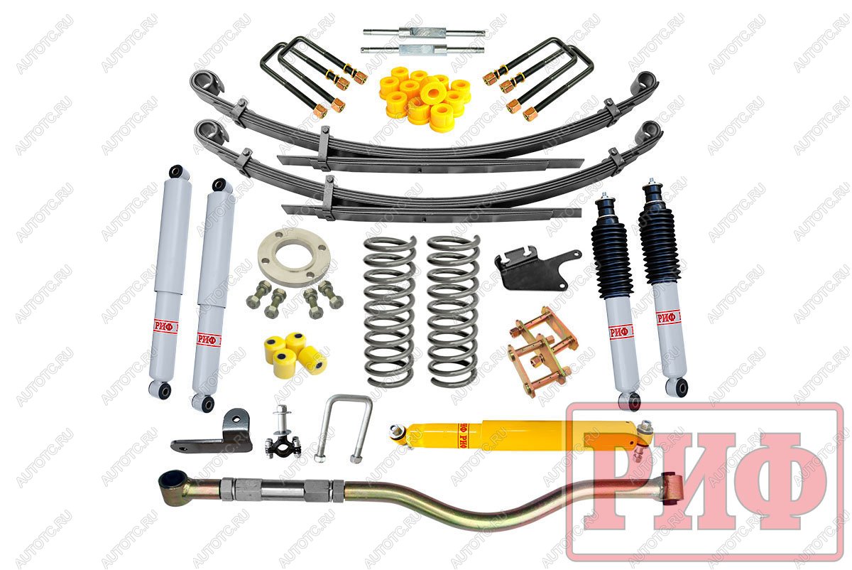 101 999 р. Лифт-комплект РИФ газовый УАЗ Патриот лифт 50 мм средний (rif-patr-b-g)