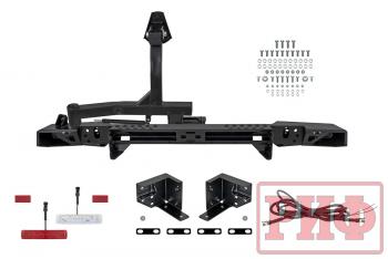 49 999 р. Бампер РИФ силовой задний УАЗ Хантер с фонарями, калиткой, возможностью установки фаркопа, лифт 65 мм (rif469-22225). Увеличить фотографию 12