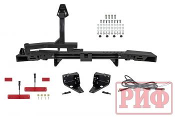 49 999 р. Бампер РИФ силовой задний УАЗ Буханка с фонарями, калиткой, возможностью установки фаркопа, лифт 65 мм (rif452-22225). Увеличить фотографию 13