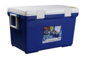 9 249 р. Термобокс IRIS Cooler Box CL-45, 45 литров, синийбелый (cl45). Увеличить фотографию 1