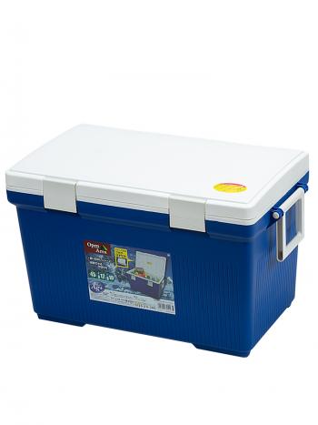 9 249 р. Термобокс IRIS Cooler Box CL-45, 45 литров, синийбелый (cl45). Увеличить фотографию 2