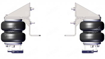 22 999 р. Пневмоподвеска IVECO Daily 35S Шасси , 6 поколение, задняя ось Iveco Daily S двухсекционный сильфон 160D1 145 Россия 13.15 37х25х20 Сталь 09Г2С, порошковая покраска 6 4 часа резина с 3х слойным нейлоновым кордом и металлокордовое межсекционное кольцо 145145 135240 15070 0.5 30 1100 25 -40  +50 задняя задний универсальная комплект пневмоподвески грузовые автомобили Iveco Daily 35S  (32023.02). Увеличить фотографию 1