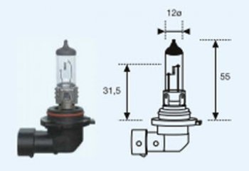 76 р. HB4 (12V-51W  P22D) ЛАМПА УПАКОВКА (1 шт) BLICK (lphb400-980-o, 90069098113047hb4ke26089905n10130001). Увеличить фотографию 1