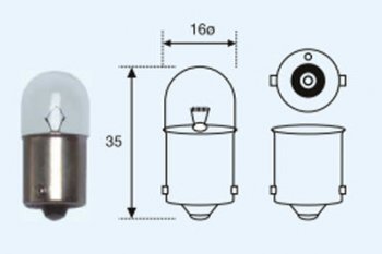 65 р. R5W (T16 24V-5W  BA15s) ЛАМПА УПАКОВКА (10 шт) BLICK (lpr0500-981-t, ba15st1624v5wba15s). Увеличить фотографию 1