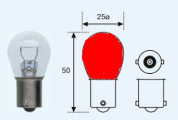 112 р. P21W (S25 12V-21W  BA15s) ЛАМПА УПАКОВКА (10 шт) BLICK КРАСН (lp21w00-981r-t, 12v21wba15sba15s). Увеличить фотографию 1